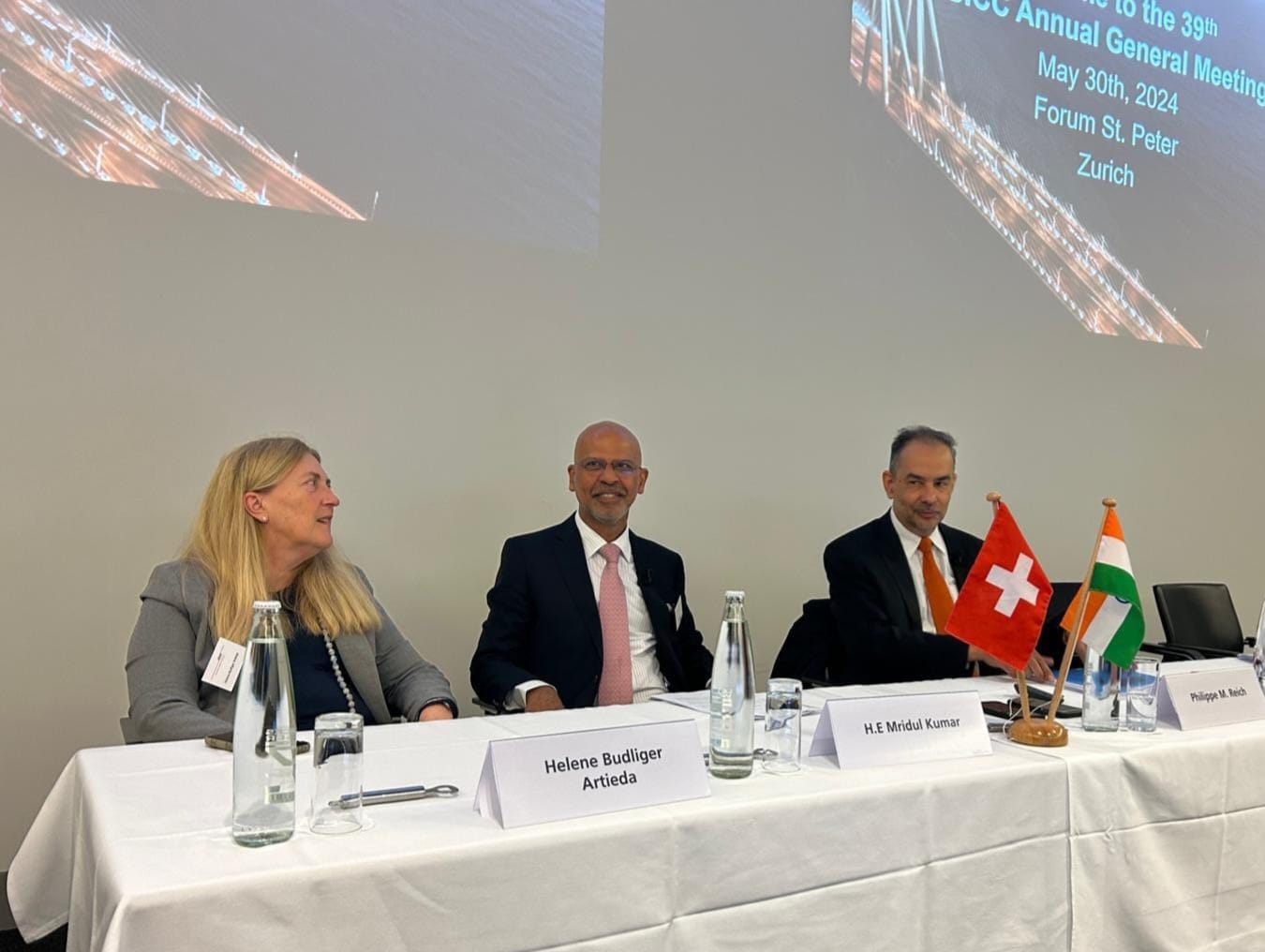 Ambassador’s address at  Swiss - Indian Chamber of Commerce 39th AGM  in Zurich on 30 May 2024